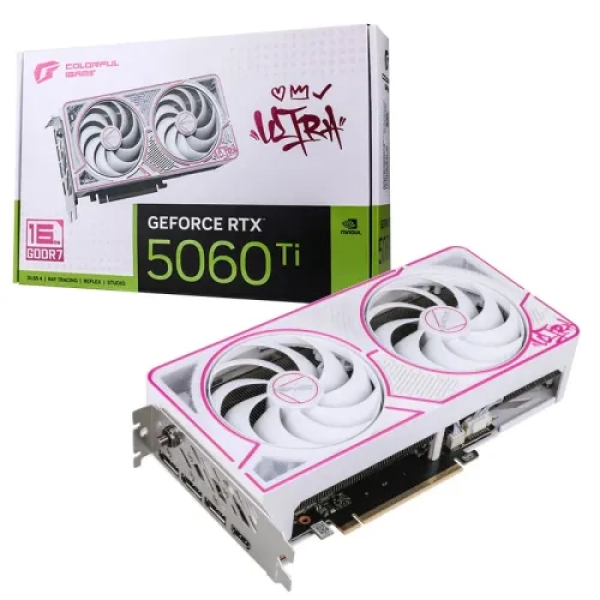 Colorful iGame GeForce RTX 5060 Ti Ultra W DUO OC 16GB-V GDDR7 600W Graphics Card
